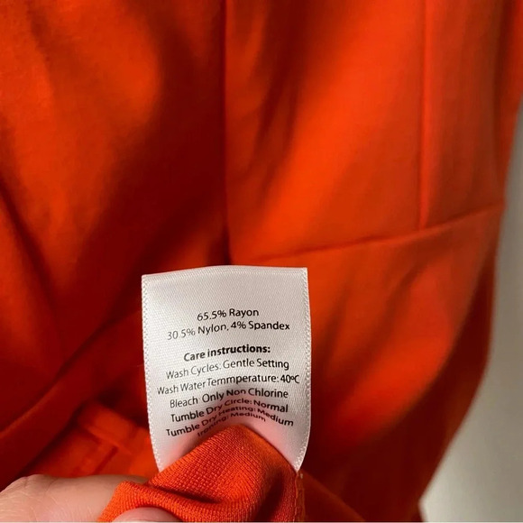 Marycrafts Retro Modest Midi Dress is Red Size 8‎ - Picture 4 of 4